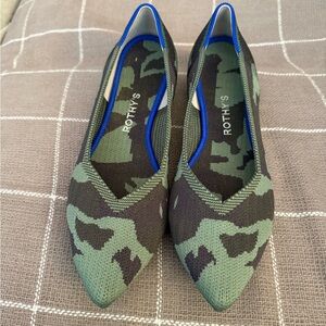 GUC Rothy's Camo Points Sz 10.5